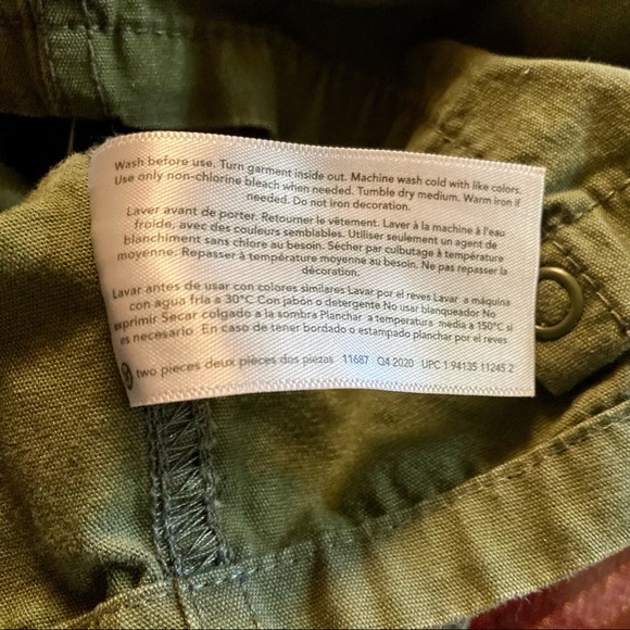 Carter’s Boys Overall and T shirt set New Born - Picture 7 of 8